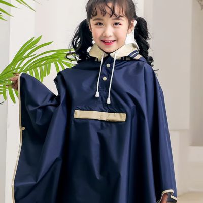 Cape-de-pluie-enfant-bleu