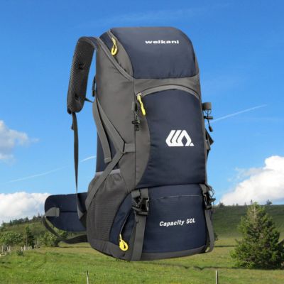 Sac-a-dos-homme-camping-bleu