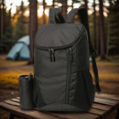 Sac-a-dos-imperméable-homme-pliable-noir