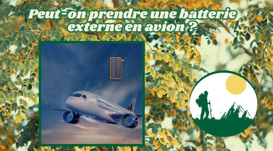 Peut-on prendre une batterie externe en avion