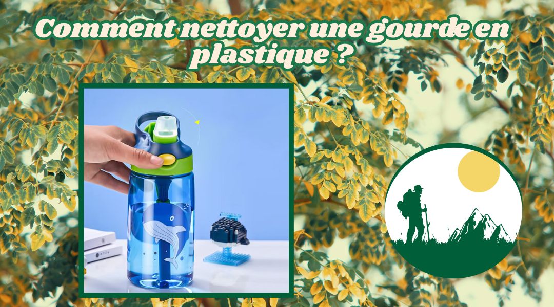 Comment nettoyer une gourde en plastique