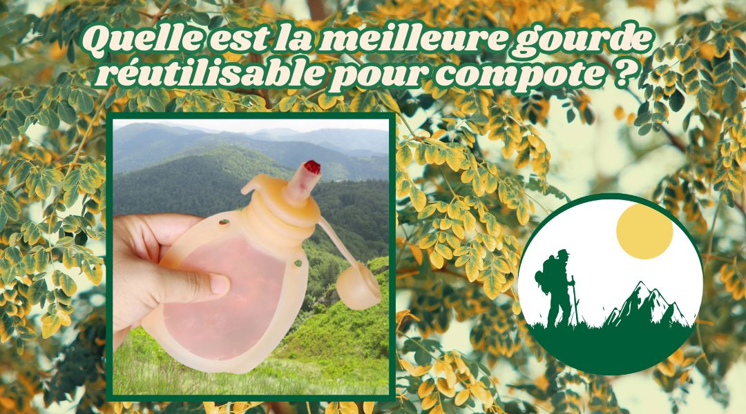 La meilleure gourde réutilisable pour compote