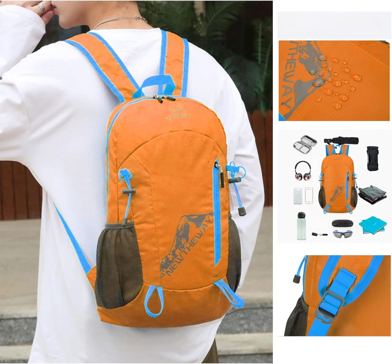 Sac à Dos de Randonnée - MountaineeringBag™ - Orange