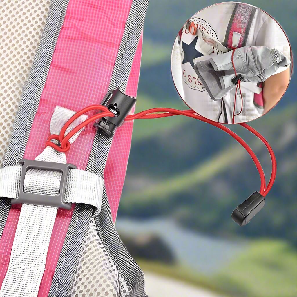 Corde Elastique  - HikeGrip™ - Rouge