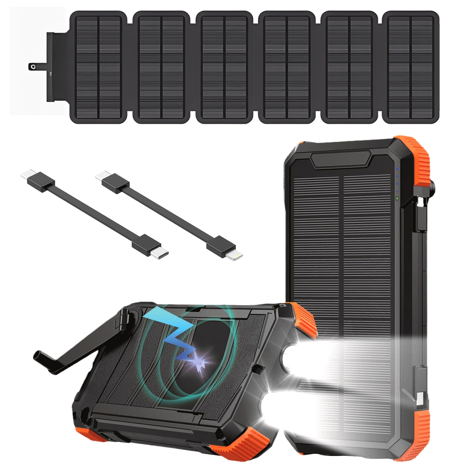 Batterie externe solaire kit complet