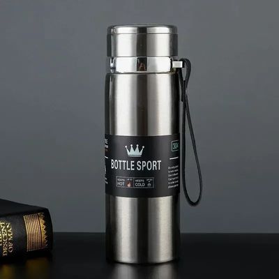 Bouteille isotherme 1 litre argent