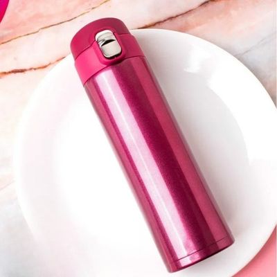 Bouteille isotherme moderne polyvalente rouge