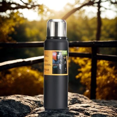 Bouteille thermos 1 litre noire