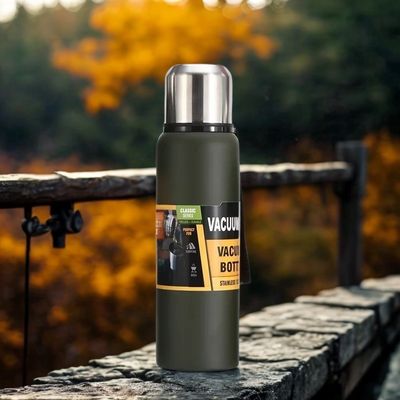 Bouteille thermos 1 litre verte