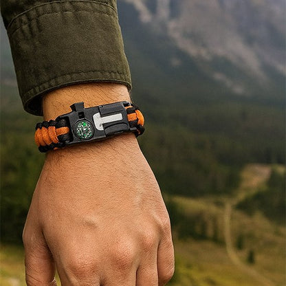 Bracelet paracorde assurance silencieuse tranquillité esprit