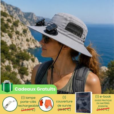 Chapeau randonnée solaire | Rando Explore | Breeze
