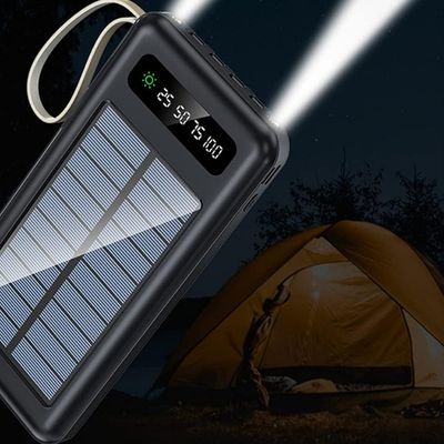 Chargeur solaire pour téléphone comme lampe torche