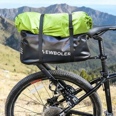 Ensemble porte bagage vélo sacoche plus tente