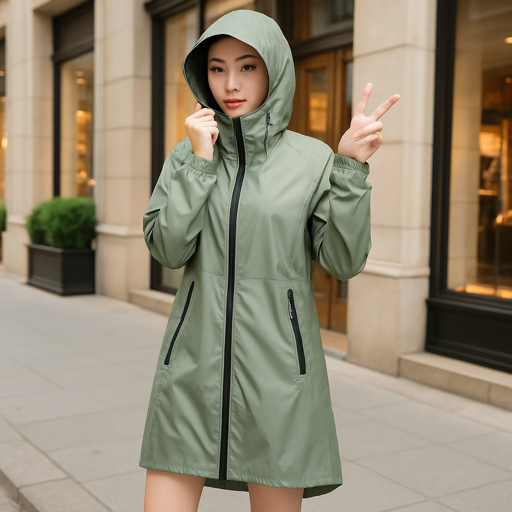 Cape de pluie femme | Respirante