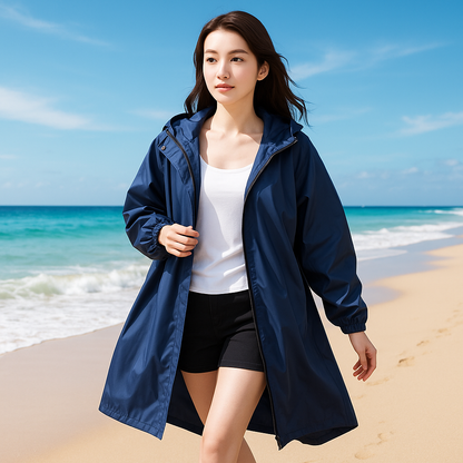 Cape de pluie femme | Respirante