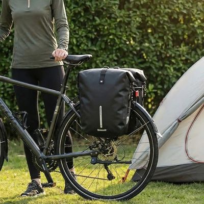 Femme sac a dos sacoche velo fixé camping