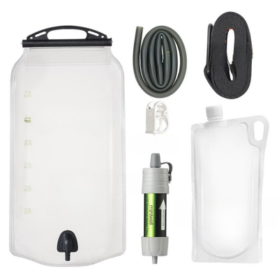 Filtre à eau par gravité gris kit complet