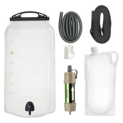 Filtre à eau par gravité marron kit complet