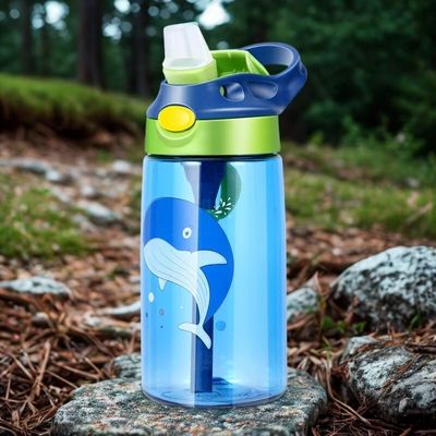 Gourde en plastique baleine