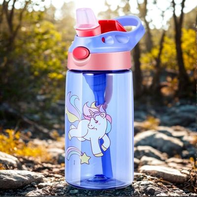 Gourde en plastique licorne