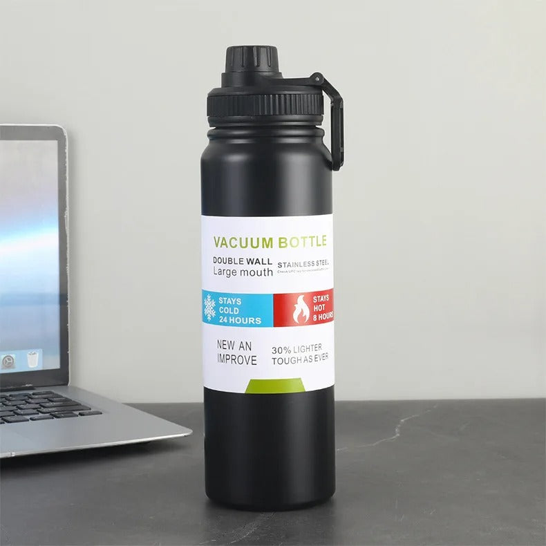 Gourde isotherme 1 litre noire
