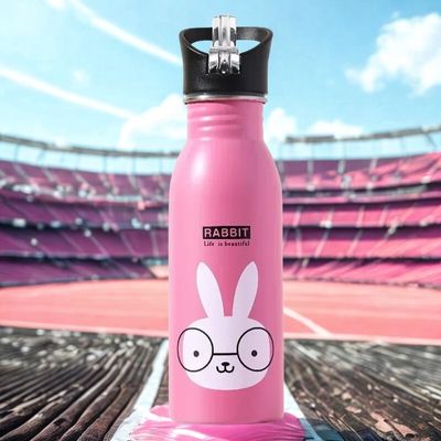 Gourde isotherme enfant sport rose