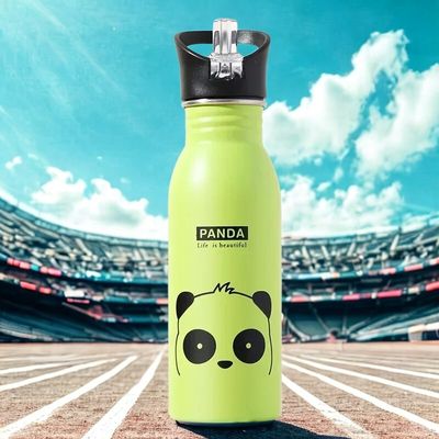 Gourde isotherme enfant sport verte