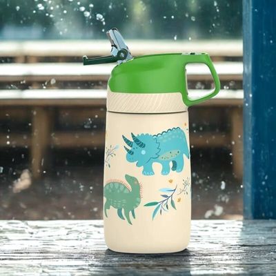 Gourde isotherme enfant verte