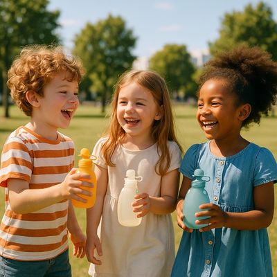 Gourde pour compote réutilisable pour tous