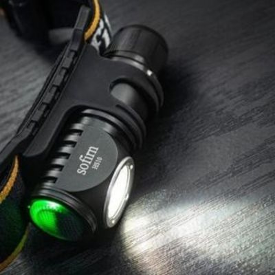 Lampe frontale puissante | Support magnétique