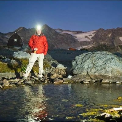 Lampe frontale rechargeable puissante technologie de pointe montagne