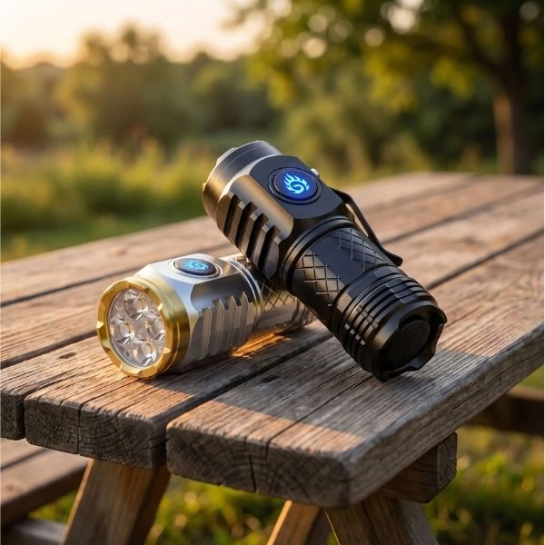 Lampe torche rechargeable déclinée en 2 variantes