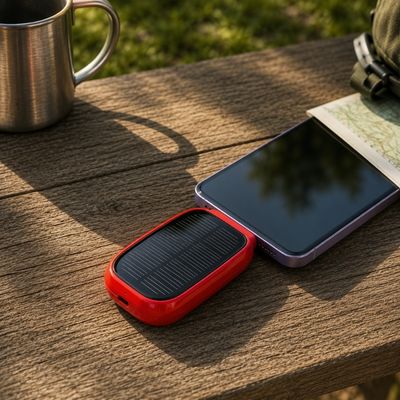 Mini batterie externe pour prolonger utilisation téléphone