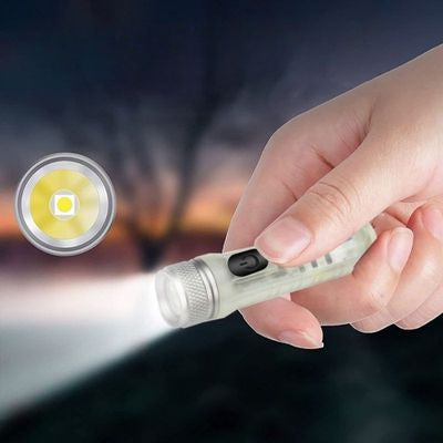 Mini lampe porte clé rechargeable