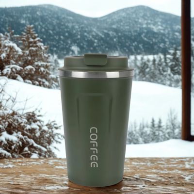 Mug isotherme café vert