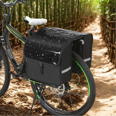 PORTE BAGAGE SACOCHE VELO ALLEE EN SABLE