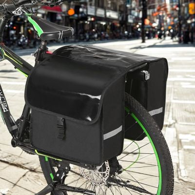 PORTE BAGAGE SACOCHE VELO TROTTOIR VILLE