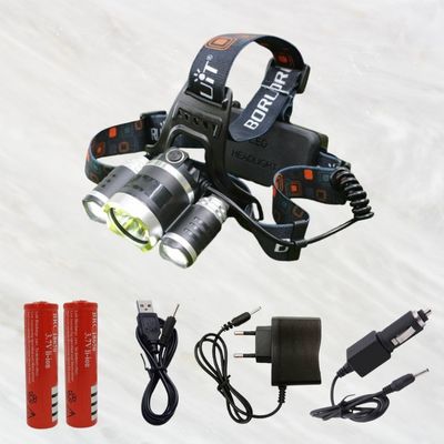 Pack lampe frontale rechargeable grande autonomie