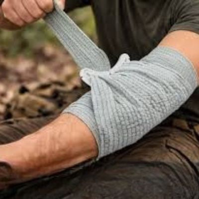Pansement israëlien trousse de secours randonnée amarrage solitaire