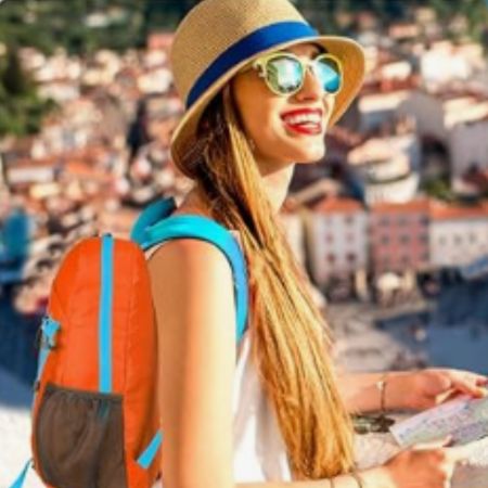 Sac à dos femme imperméable pour vacances dans sud
