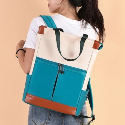 Sac à dos femme original bicolore efficace