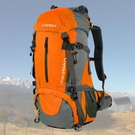 Sac à dos femme randonnée orange