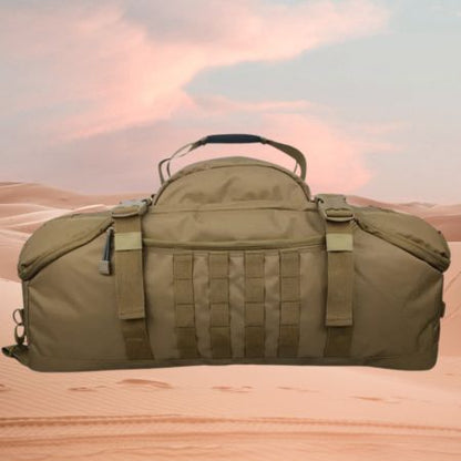 Sac a dos homme tactique marron