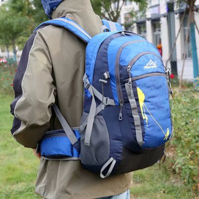 Sac à dos imperméable femme bleu