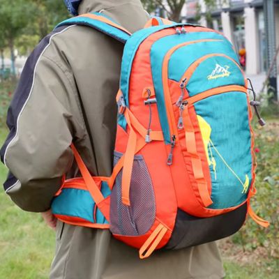 Sac à dos imperméable femme orange