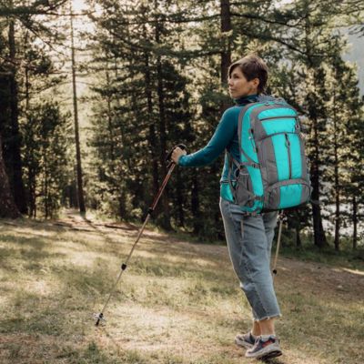 Sac a dos pour femme plein air bâtons
