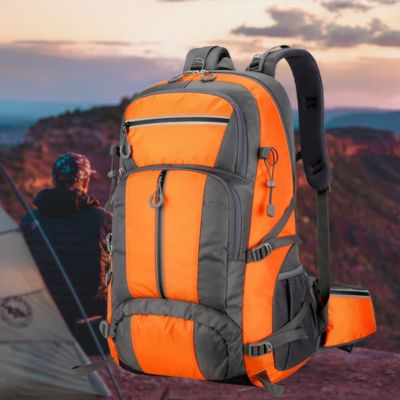 Sac a dos pour femme plein air orange