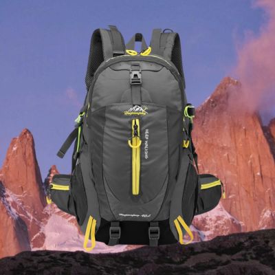 Sac à dos randonnée homme pratique gris