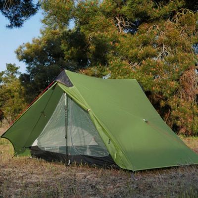 Tente canadienne légère verte