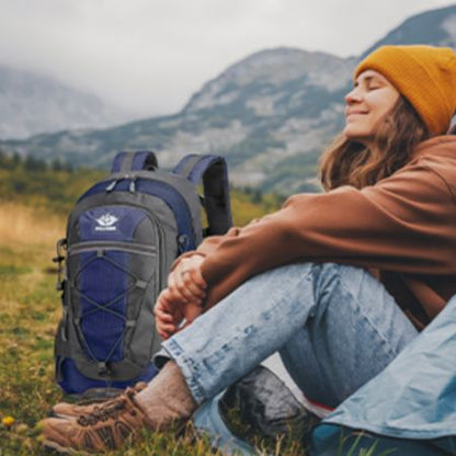 Sac à dos petit femme randonnée pause